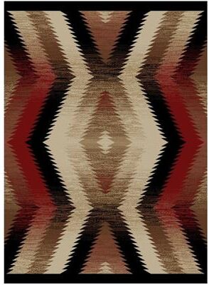 Mayberry Rug Hearthside Desert Night Multi Lodge Area Rug
