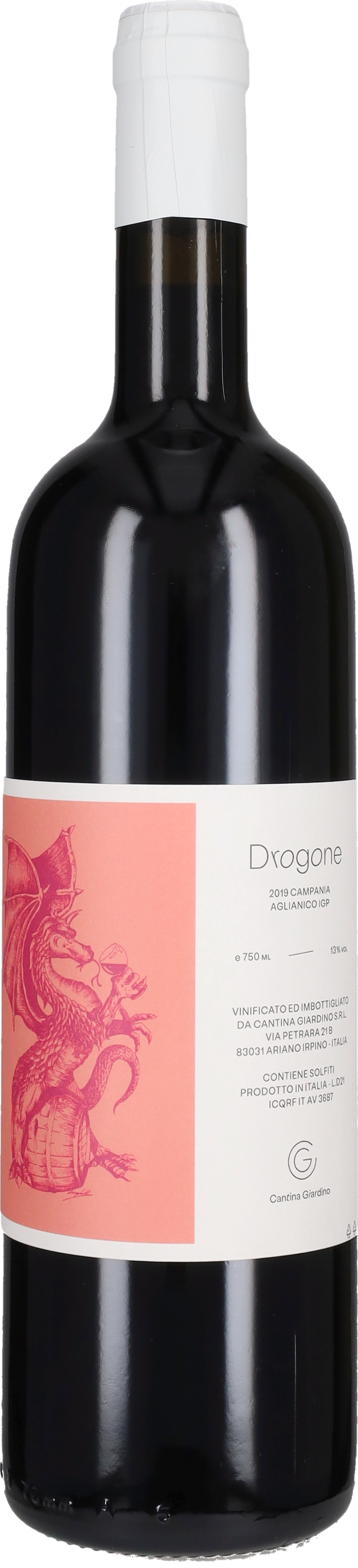 Aglianico 'Drogone' Cantina Giardino 2019