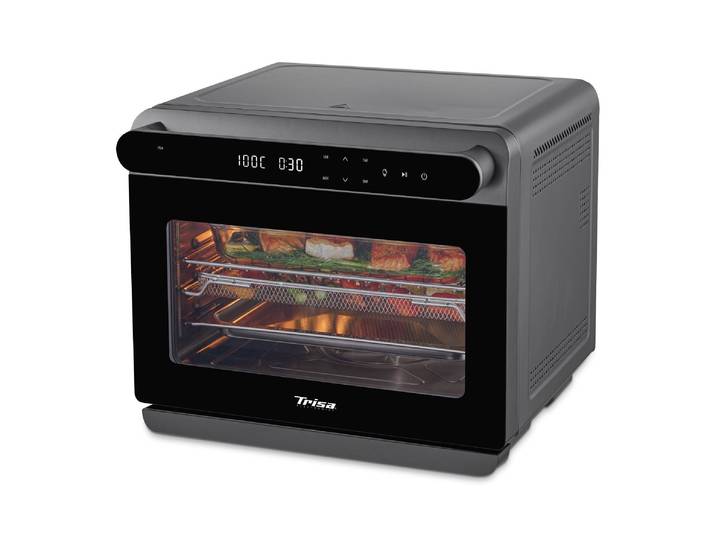 TRISA Dampfgarer Air Fusion Pro 24 L , schwarz, B:44cm H:37,5cm T:43cm, Dampfgarer, Dampfgarer