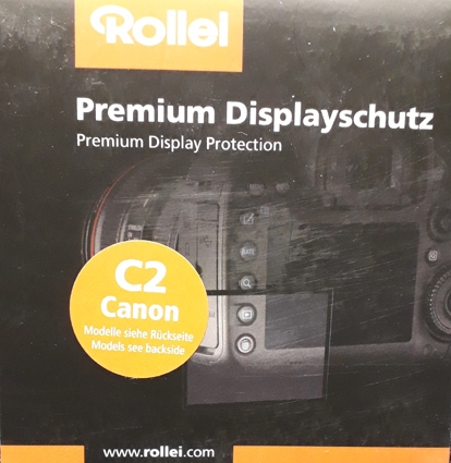Rollei Display Schutzfolie für Canon C2 (K)
