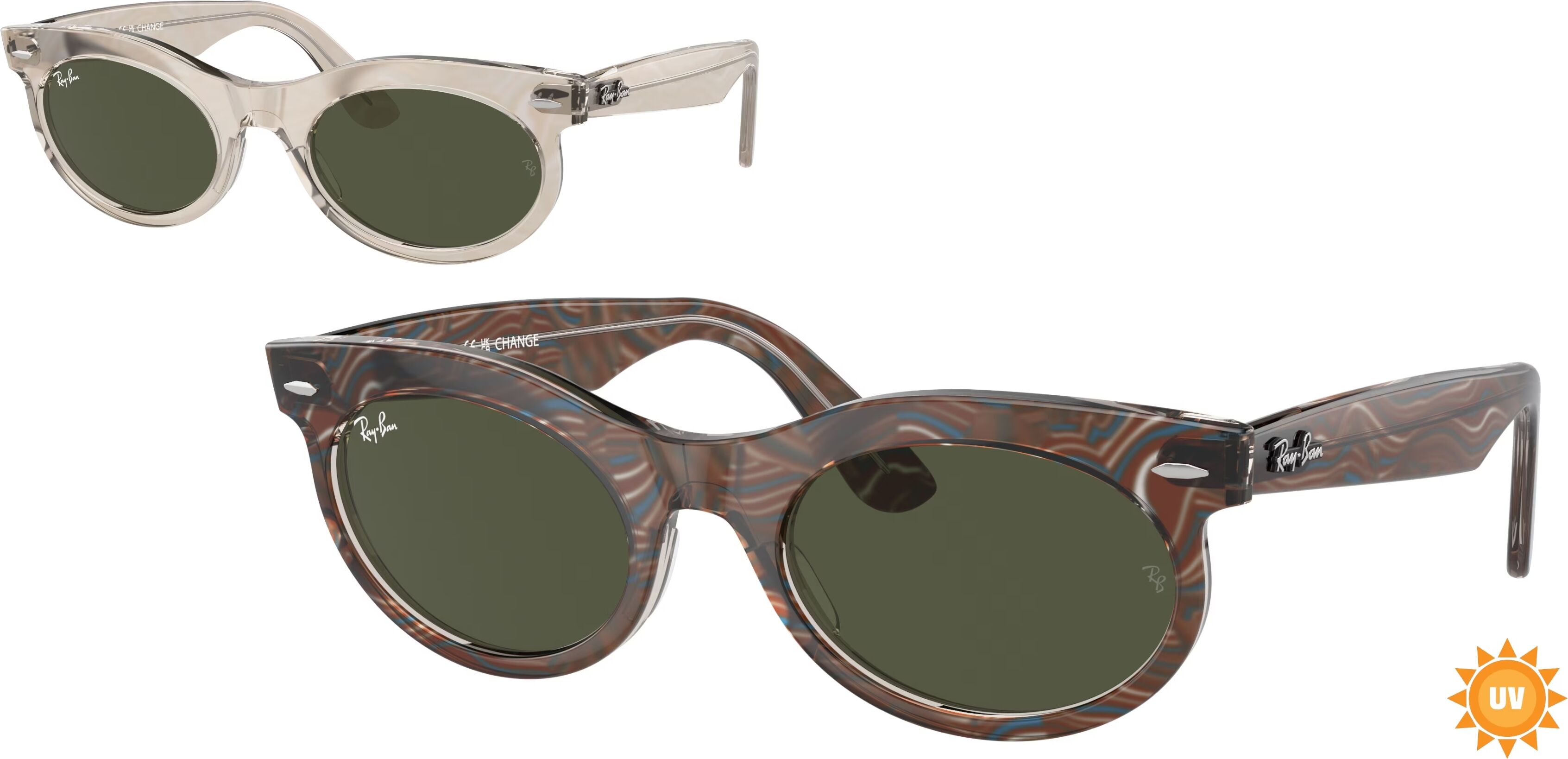 Occhiali da Sole Ray-Ban Wayfarer Oval Change RB 2242 (138331)