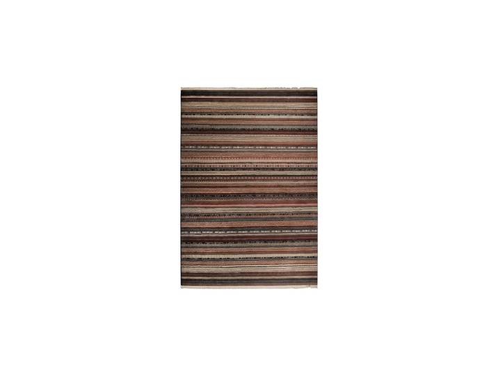 Tapis en tissu noir, rectangulaire, à motifs, franges, ignifuge,