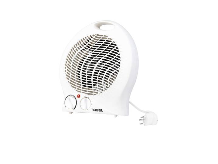 FURBER Heizlüfter SIMIG 2000 W , weiss (weiß), Heizstrahler, Heizlüfter