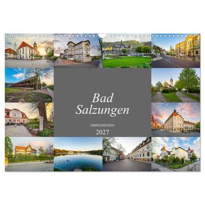 Bad Salzungen Impressionen (Wandkalender 2027 DIN A3 quer), CALVENDO Monatskalender