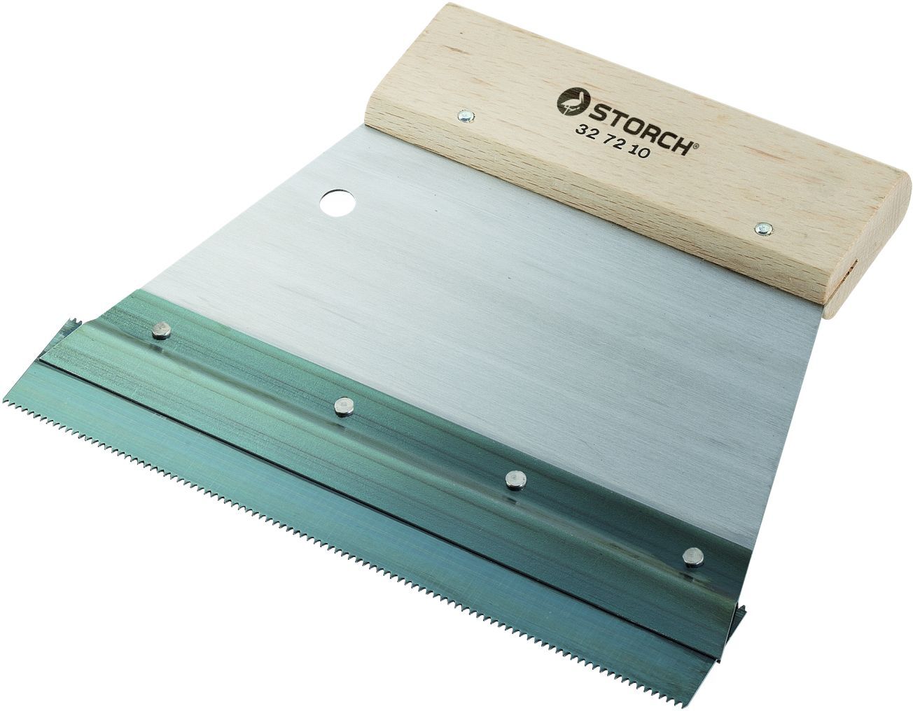 STORCH Kleber-Mutterspachtel, mit Holzgriff, 280 mm