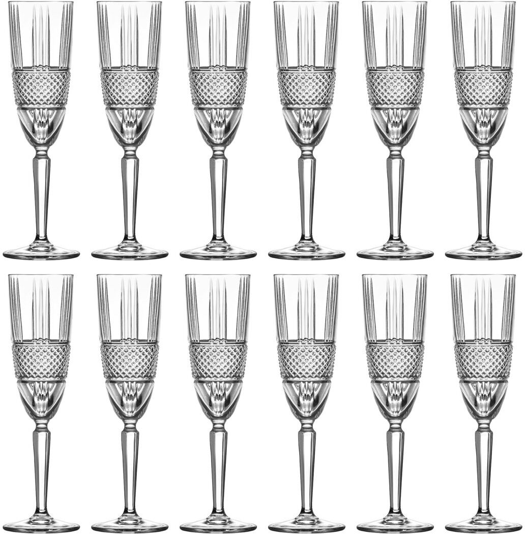 RCR 190 ml Flute Clear 12
