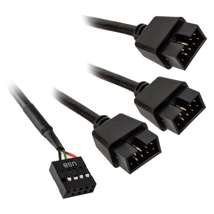 Lian-Li PW-U2HB USB Converter 1 USB to 3 USB (14 cm) (PW-U2HB)