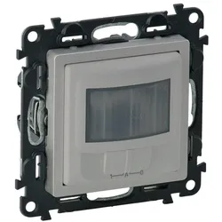 Legrand 752372 Valena Life Bewegungsmelder Komfort 2-Leiter Farbe: Aluminium