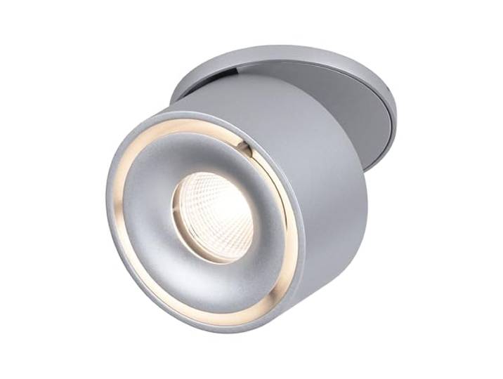 Paulmann 93374 LED Einbauleuchte Spircle 78mm incl. 1x8,0 W Warmweiß Chrom matt Aluminium Beleuchtungssystem 3000 K