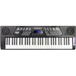 PDT RockJam RJ5061 Keyboard Super kit (61 Tasten), Keyboard, Schwarz