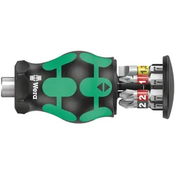 Wera Kraftform Kompakt Stubby Magazin 2 Bithalter 6tlg. Bits Magazin 05008874001