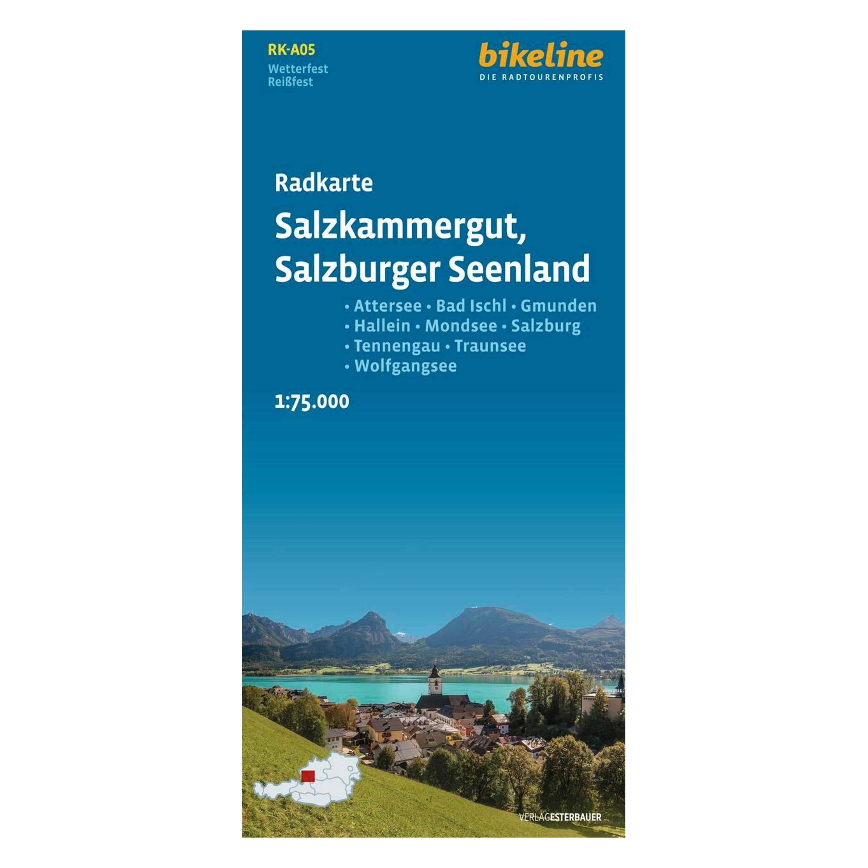 Esterbauer Radkarte Salzkammergut - Salzburger See (50029819)