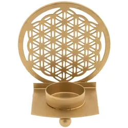 Orientalisches Licht - Blume des Lebens gold