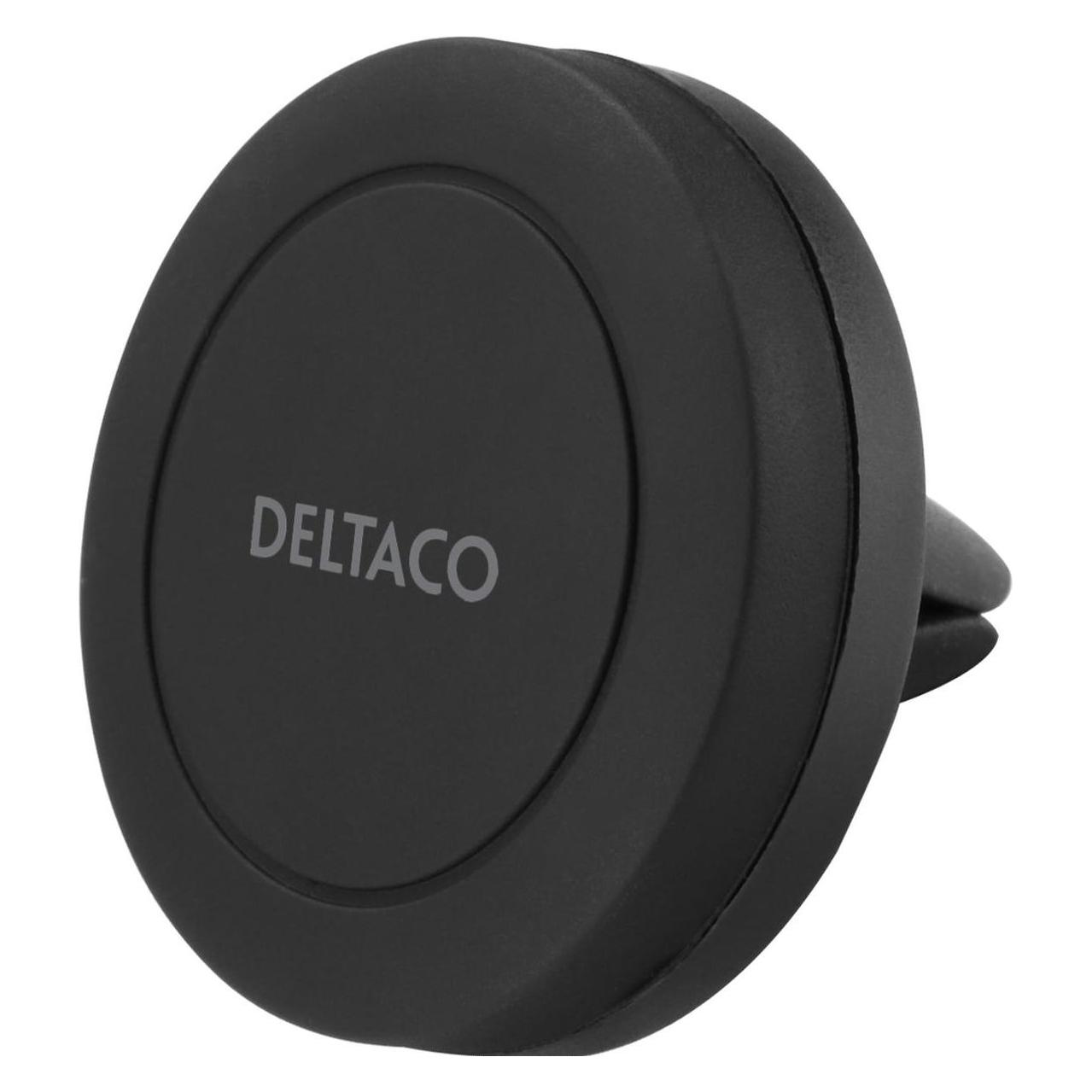 Deltaco Magnetic Car Holder for Smartphones with Air Vent Mount - Black (ARM-C101)