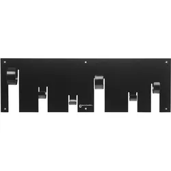 Modern wall Wandgarderobe, schwarz