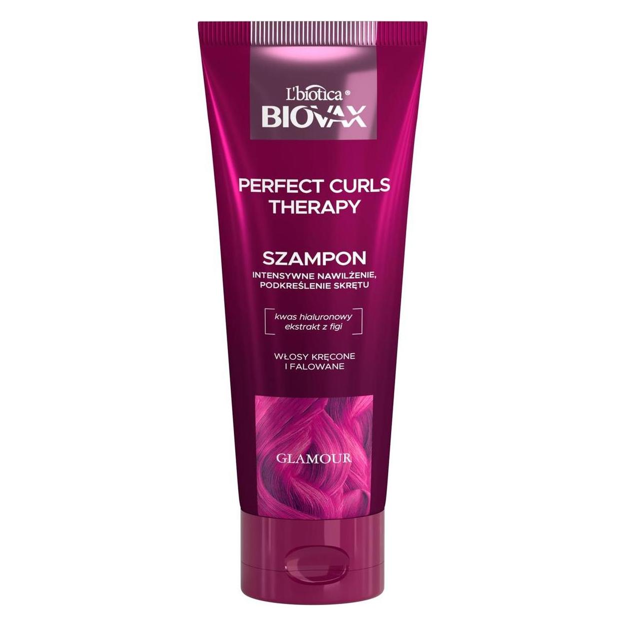 L'Biotica Glamour Perfect Curls Therapy Intensively Moisturizing Shampoo for Wavy Hair (Flüssiges Shampoo, 200 ml) (39615765)