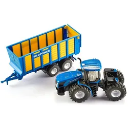 Siku New Holland Knicklenker mit Silagewagen