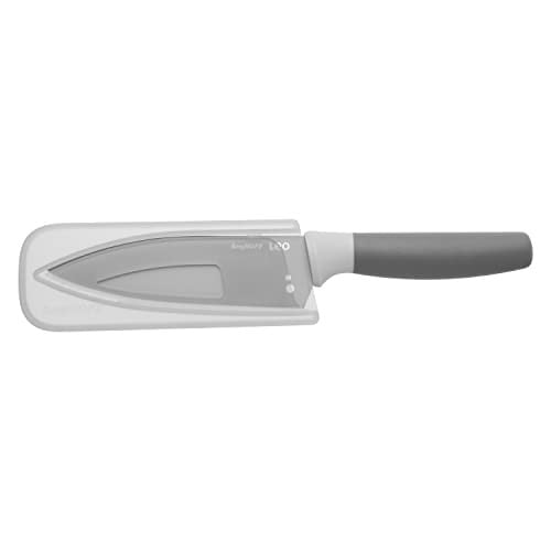 Berghoff Chefmes Leo met kruidenentrekker, roestvrij staal, grijs, 26,5 cm