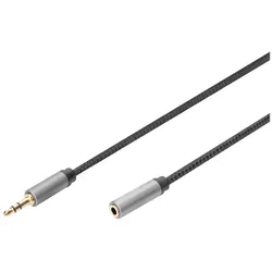 DIGITUS Audioverlängerungskabel, Stereo Mini-Klinkenstecker
