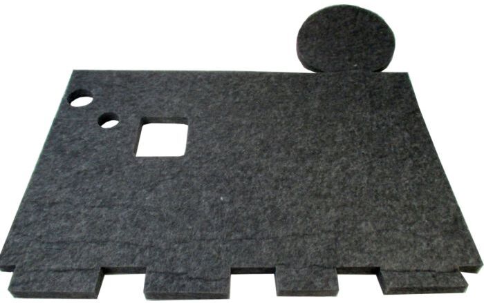 Wolf Dämmung Scroll-Verdichter AE 1668631 für BWL-1 8/BWS-1 6-10
