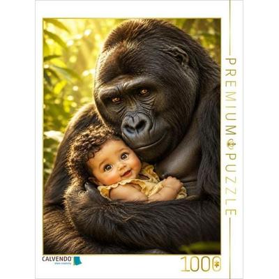 CALVENDO Puzzle Die sanfte Umarmung | 1000 Teile Lege-Größe 64x48cm Foto-Puzzle für glückliche Stunden