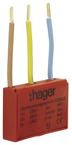 Hager VZ00US Überspannungsschutz-Modul 1St.