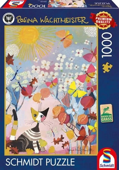 Schmidt Spiele Rosina Wachtmeister: Gestreiftes Kätzchen (1000 Teile)