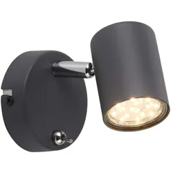 Wandlampe Wandleuchte Bettlampe verstellbar LED Wohnzimmerleuchte H 11,5cm