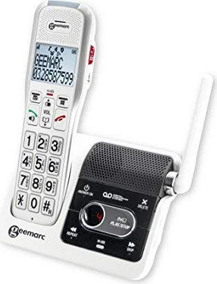 Geemarc AMPLIDECT 595 U.L.E Schnurloses Telefon mit Anrufbeantworter