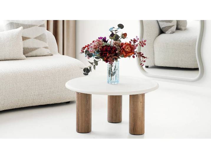 Couchtisch Florana - in natürlicher Farbgebung - Sand-Braun - Luxusbetten24
