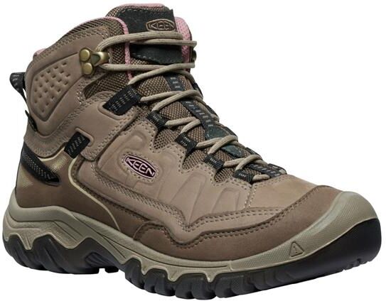 Keen Womens Targhee IV Mid WP, Brindle / Nostalgia Rose