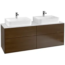 Villeroy & Boch Finion Unterschrank F18100GN 160x60,3cm, Walnut Veneer