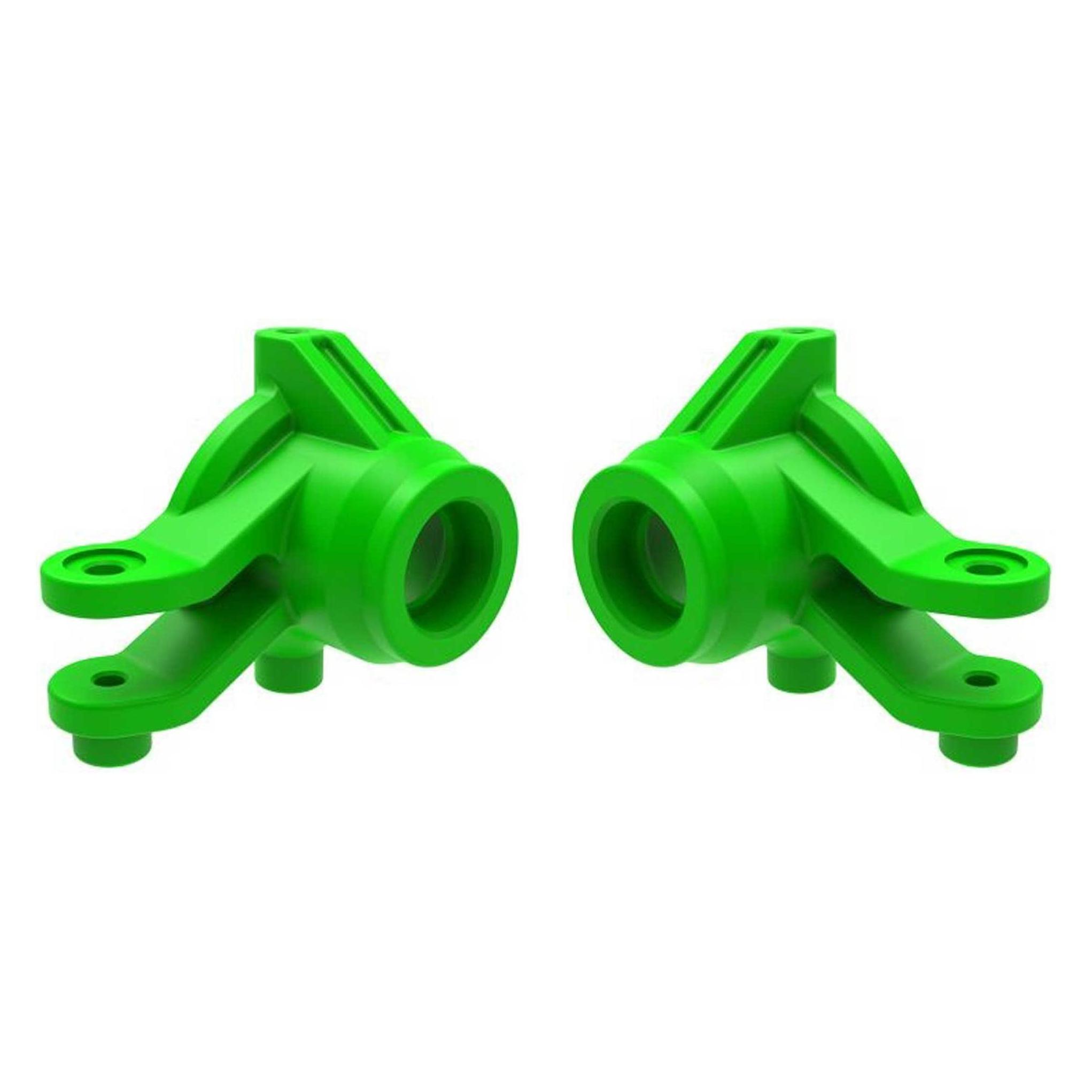 Traxxas Steering blocks, left & right (green) (TRX10736-GRN)