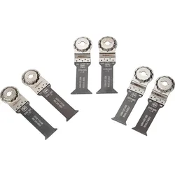 Tauchsägeblätter-Set FEIN 6-teilig Best of E-Cut Starlock-Max Holz und Metall