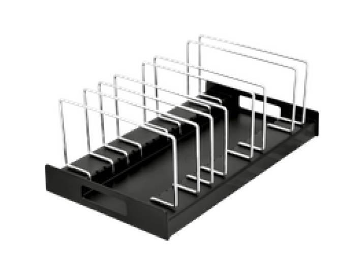 SILVERCREST® Organisateur de batterie de cuisine / Support de couvercle (Rangement pour ustensiles de cuisine)