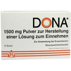DONA 1500 mg Plv.z.Her.e.Lsg.z.Einnehmen - Reimport 10 St