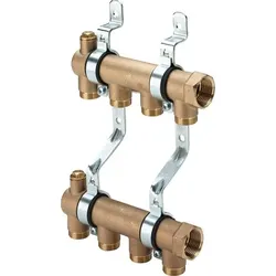 Verteiler VIEGA 1052, 138615 3 Anschluesse, 130mm für Heizung