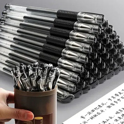 Gel Pens Set Black, Blue, Red, Refill Gel School & Office Supplies, Stationery Accessories, Cute Pens For Writing 100 Mix Refills a
