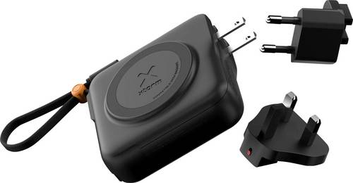 XTORM TravelPro 3in1 USB Ladegerät 15W USB-C Schwarz Wireless Charger