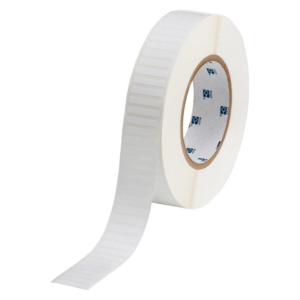 Brady THT-42-423-10, Polyester, Weiss, 25.40 x 4.75 mm, permanent (10000 E.) (30.48 mm) (THT-42-423-10)