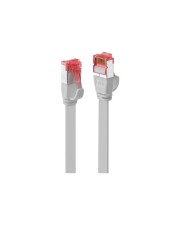 Lindy Patch-Kabel RJ-45 M bis M 2 m U/FTP CAT 6 halogenfrei ohne Haken Grau (47552)