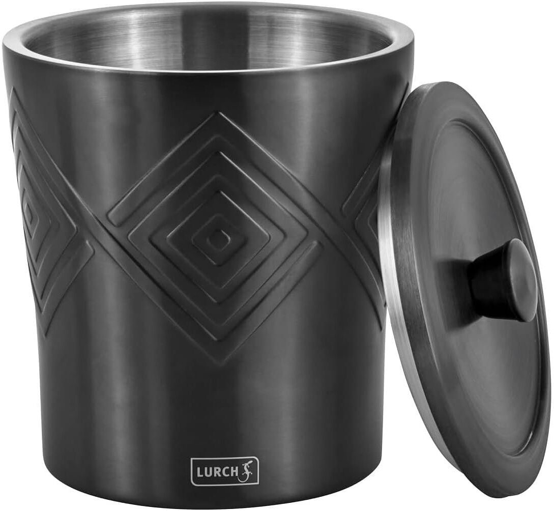 Eisform LURCH "Smoke Gray", grau (smoke gray), Ø:15cm, Edelstahl, Küchenformen, Eisform smoke gray Ø 15cm