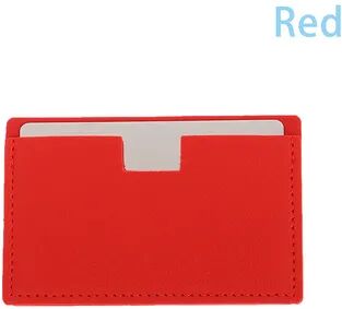 Fusion Finds Portable Makeup Mirror With PU Leather Sleeve Unbreakable Pocket Mirror For Travel & Everyday Touch Ups red