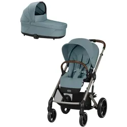 Cybex, Kinderwagen, Balios S Lux Kinderwagen inkl. Babywanne / 2in1 Kombikinderwagen (0 Monate - 4 Jahre)