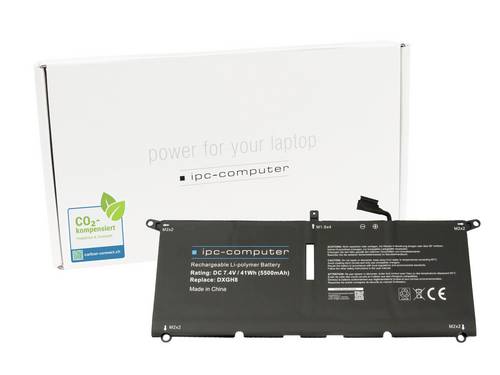 Ipc-computer Notebook-Akku Akku DXGH8 REPLACE 7.40V 5500 mAh