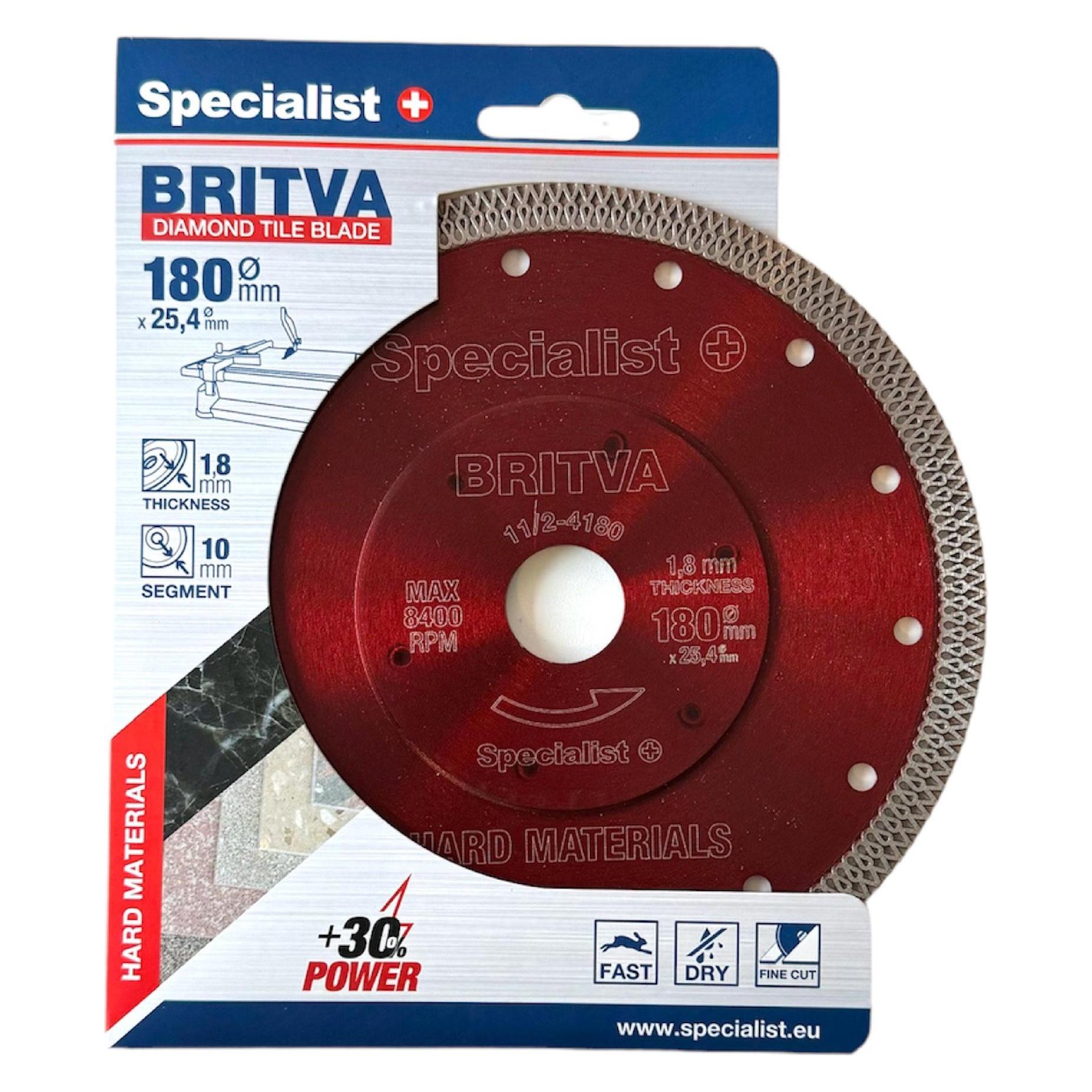 Specialist Diam.disc. BRITVA (11/2-4180)