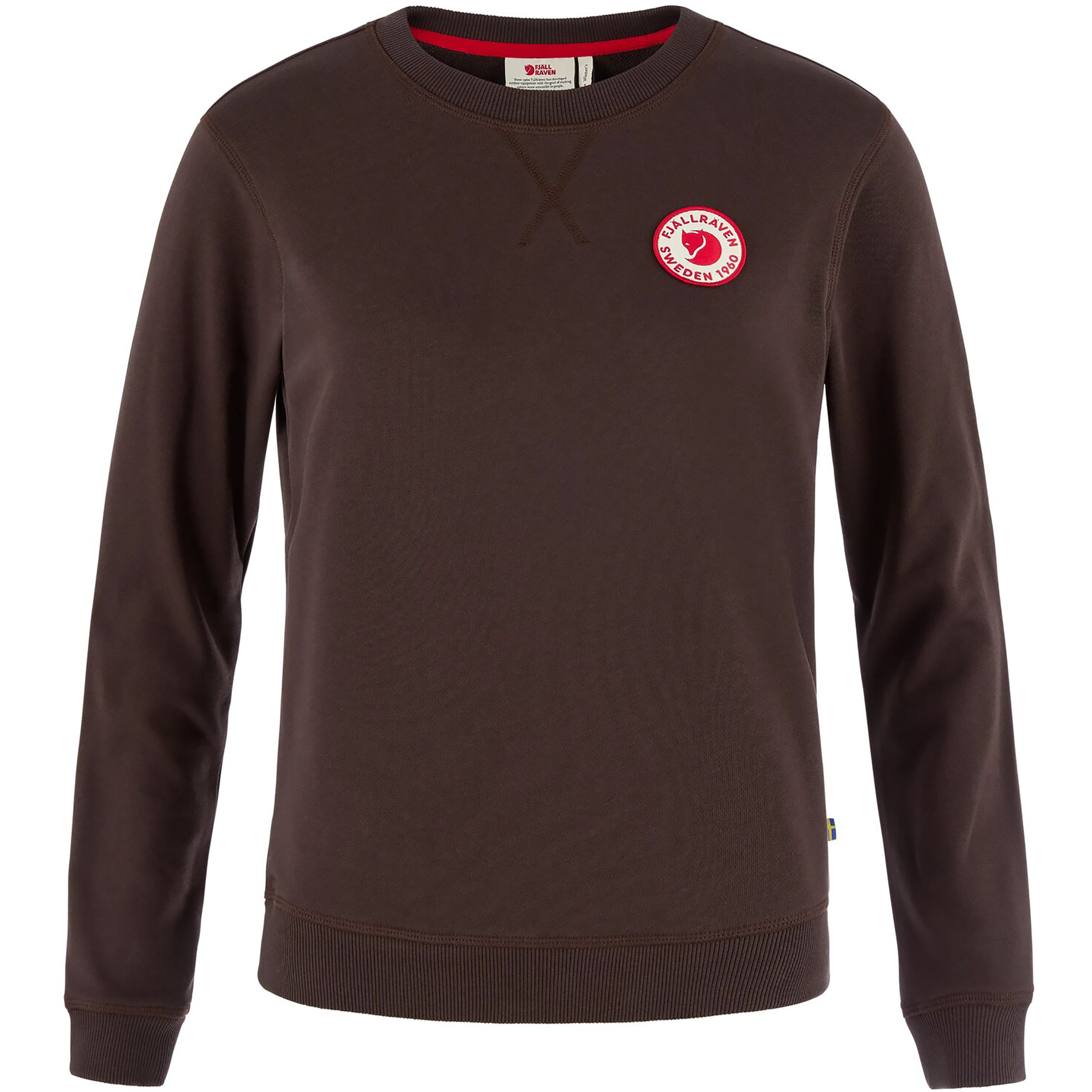 Fjällräven 1960 Logo Badge Damen Pullover schwarz Größe M Lifestyle Hautfreundlich