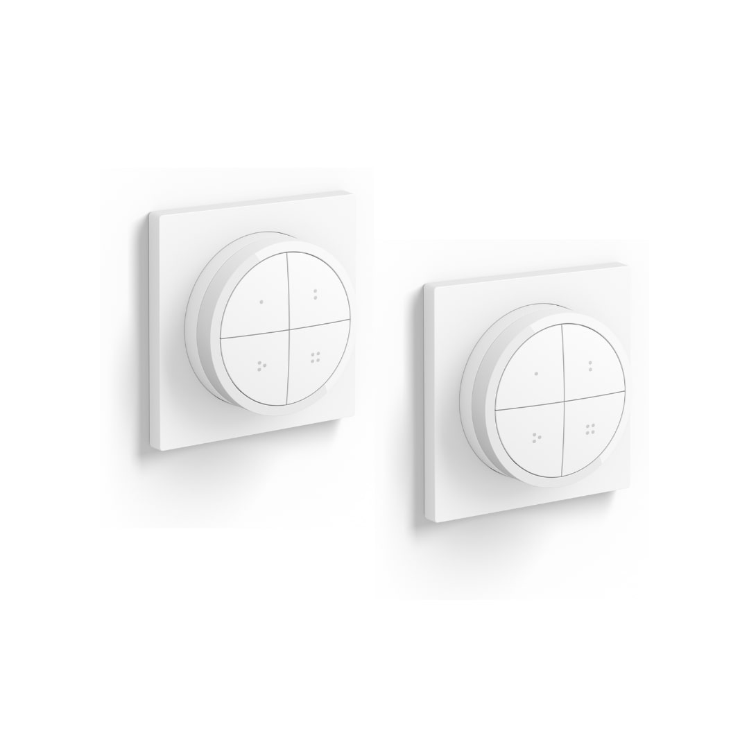 Philips Hue Tap Dial Schalter weiß, 2er Pack KV01-1ML_2ER