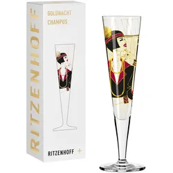 RITZENHOFF Champagnerglas Goldnacht #27 von Samy Halim