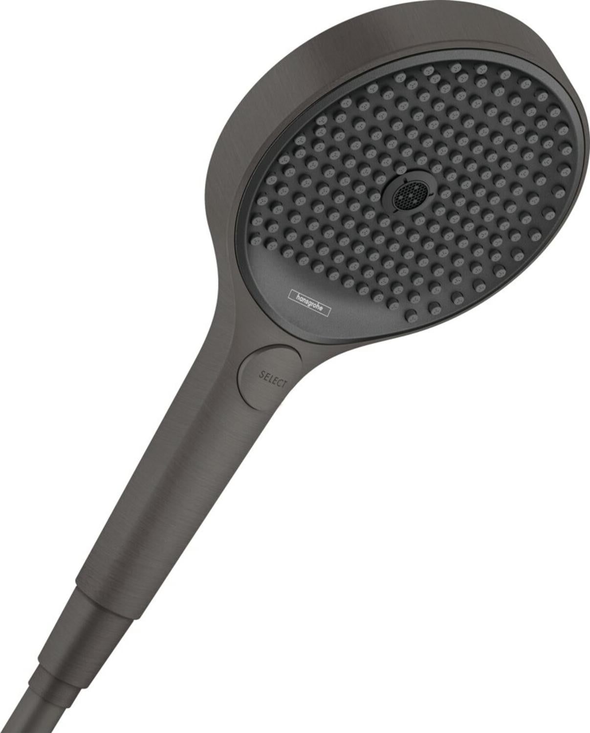 Hansgrohe RAINFINITY 130 Handdouche EcoSmart Geborsteld Zwart Chroom